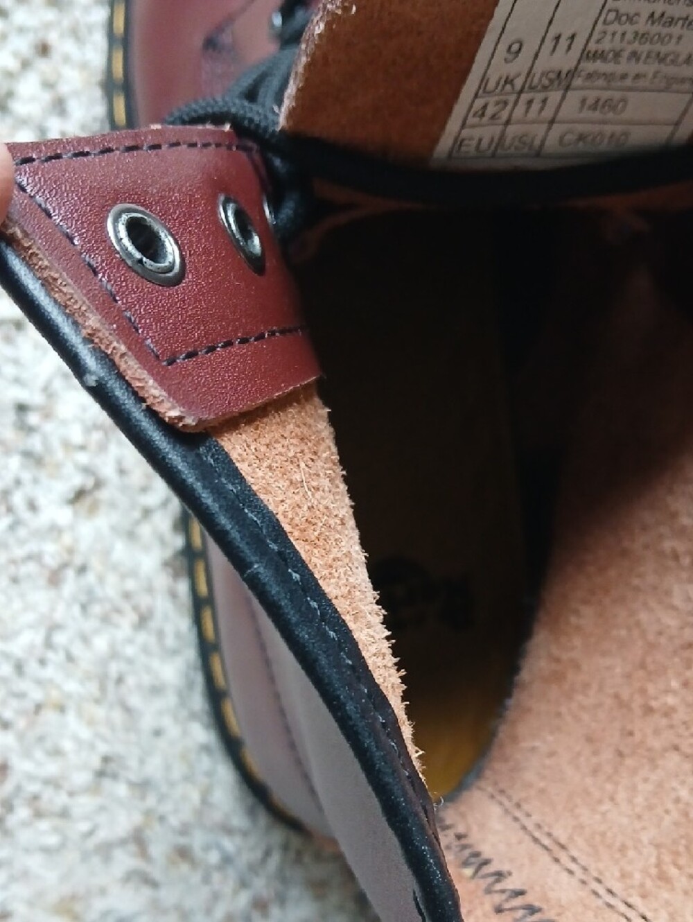 DR MARTENS CHERRY RED (PLEASE READ FULL DESCRIPTION) - Picture 11 of 12